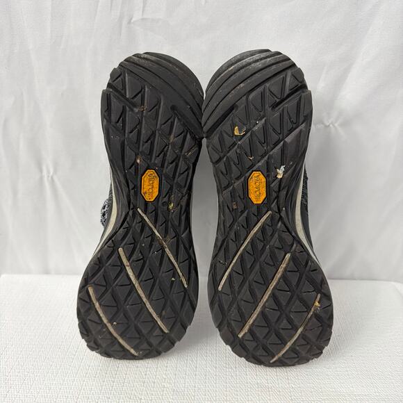 Merrell Mag 9 Shoes Womens Sz 9 Trail Hiking Running Sneakers Vibram Black Gray - Picture 10 of 10